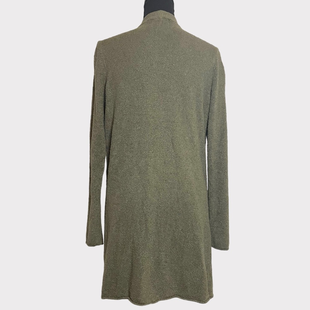 Barefoot Dreams - CozyChic Lite Travel Cardigan - Green - Size Medium - Picture 4 of 8